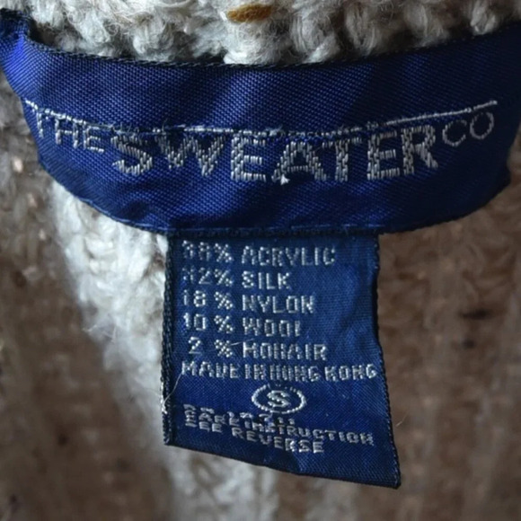 The Sweater Co. Cream Knit Cardigan - Picture 8 of 8